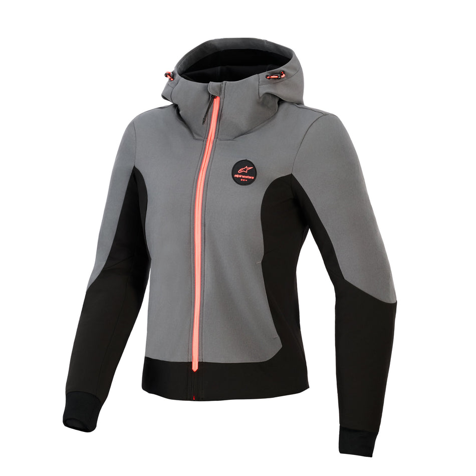 Stella Radium Tech Hoodie Deep Grey Black M
