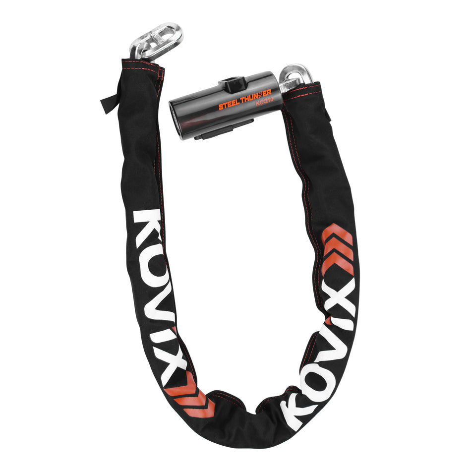 Kovix STEEL THUNDER KCQ10 Alarm Chain Lock (10mm x 1.2M)