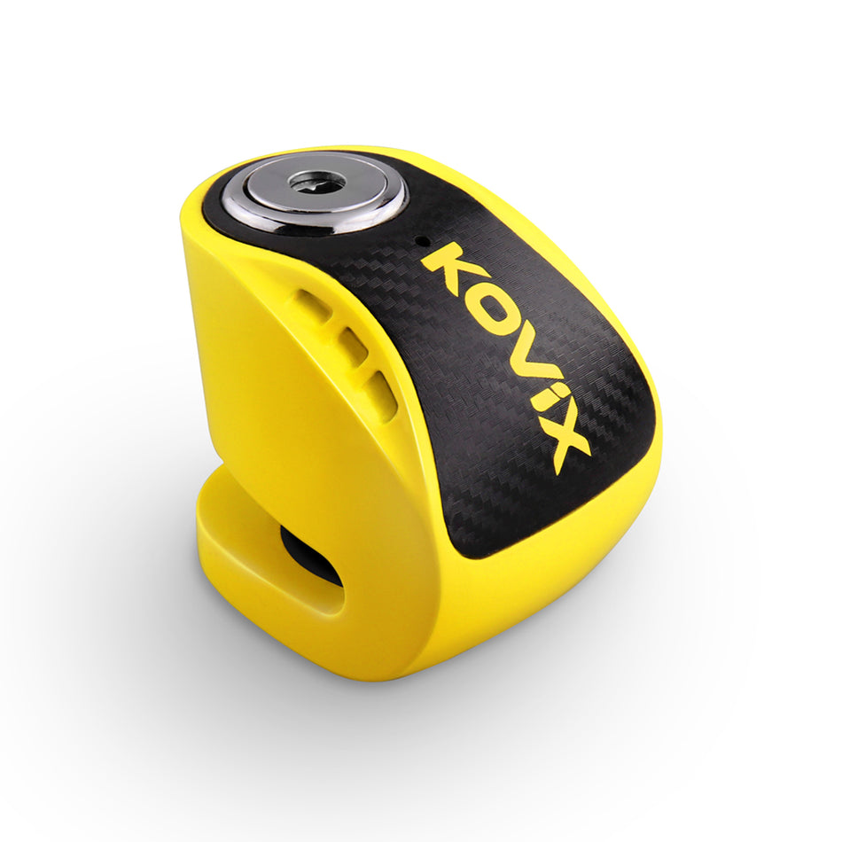 Kovix OVERLORD KNS6 Alarm Disc Lock (6mm pin) Yellow
