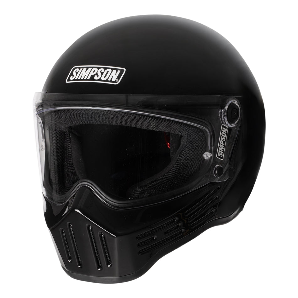 Simpson M30 Solid Gloss Black XS