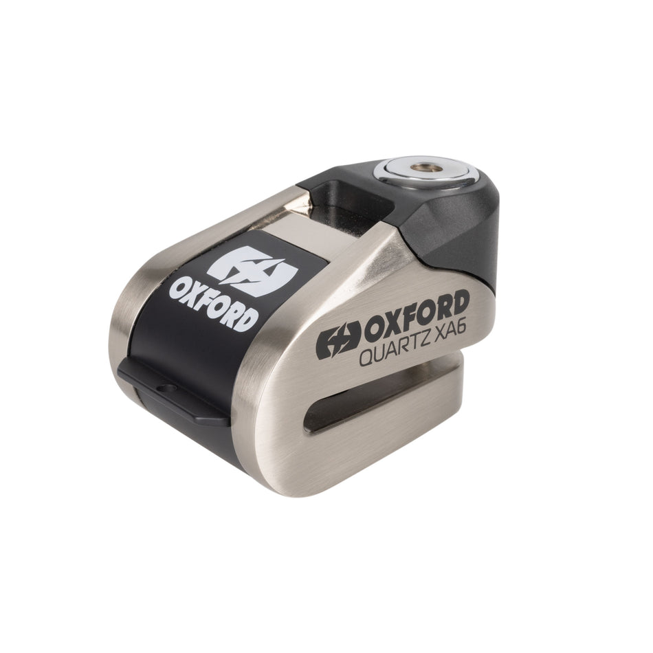 Oxford Quartz XA6 Alarm Disc Lock Chrome