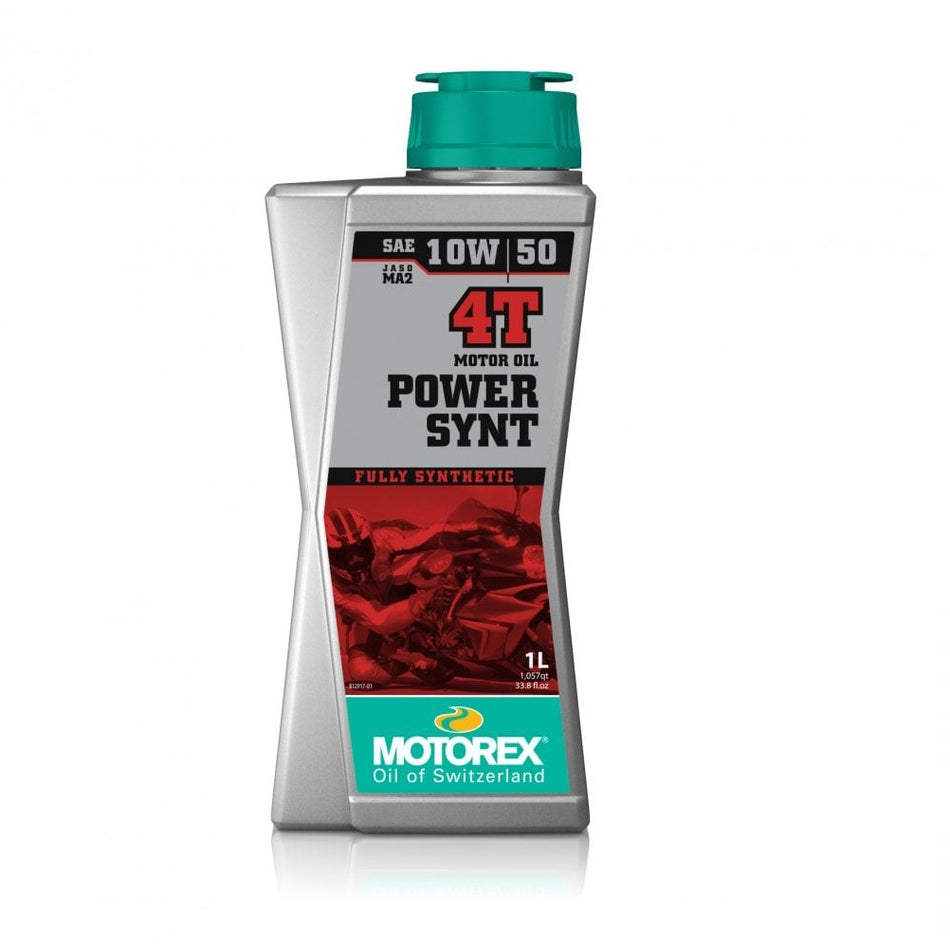 Motorex Power Synt 4T Fully Synthetic Pro Performance JASO MA2 10w/50 1L