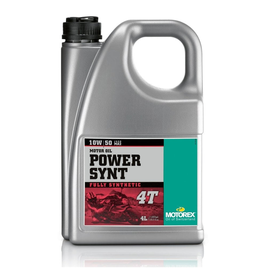 Motorex Power Synt 4T Fully Synthetic Pro Performance JASO MA2 10w/50 4L