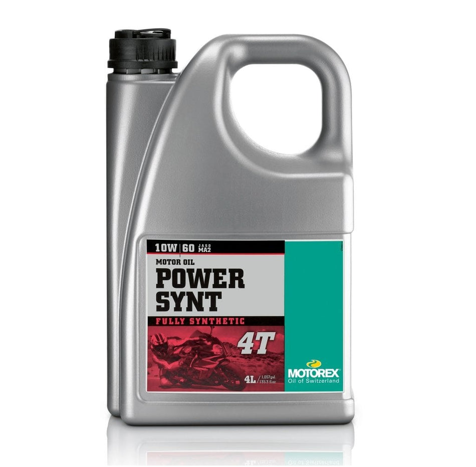 Motorex Power Synt 4T Fully Synthetic Pro Performance JASO MA2 10w/60 4L