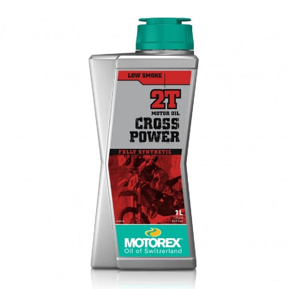 Motorex Cross Power 2T Fully Synthetic Pro Performance JASO FD 1L