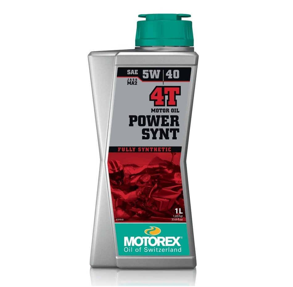Motorex Power Synt 4T Fully Synthetic Pro Performance JASO MA2 5w/40 1L