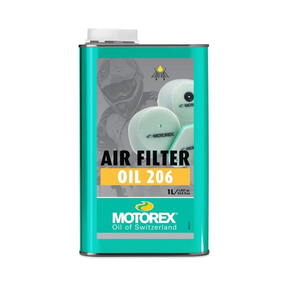 Motorex Air Filter Oil 206 Liquid Blue 1L