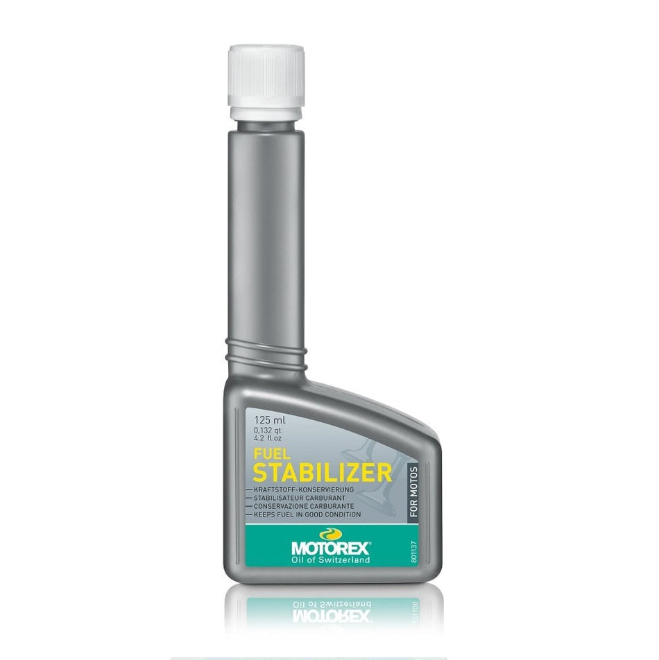 Motorex Fuel Stabilizer For Storage - 125ml Treats 30L