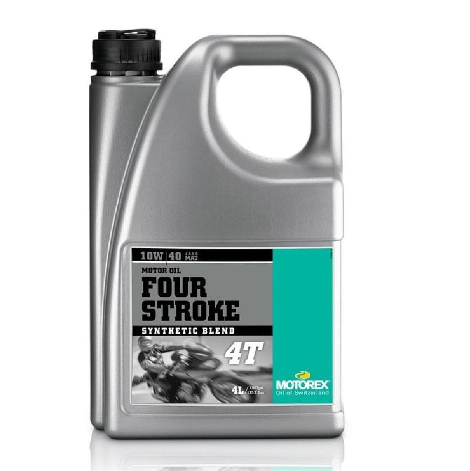 Motorex Four Stroke 4T Semi Synthetic JASO MA2 10w/40 4L