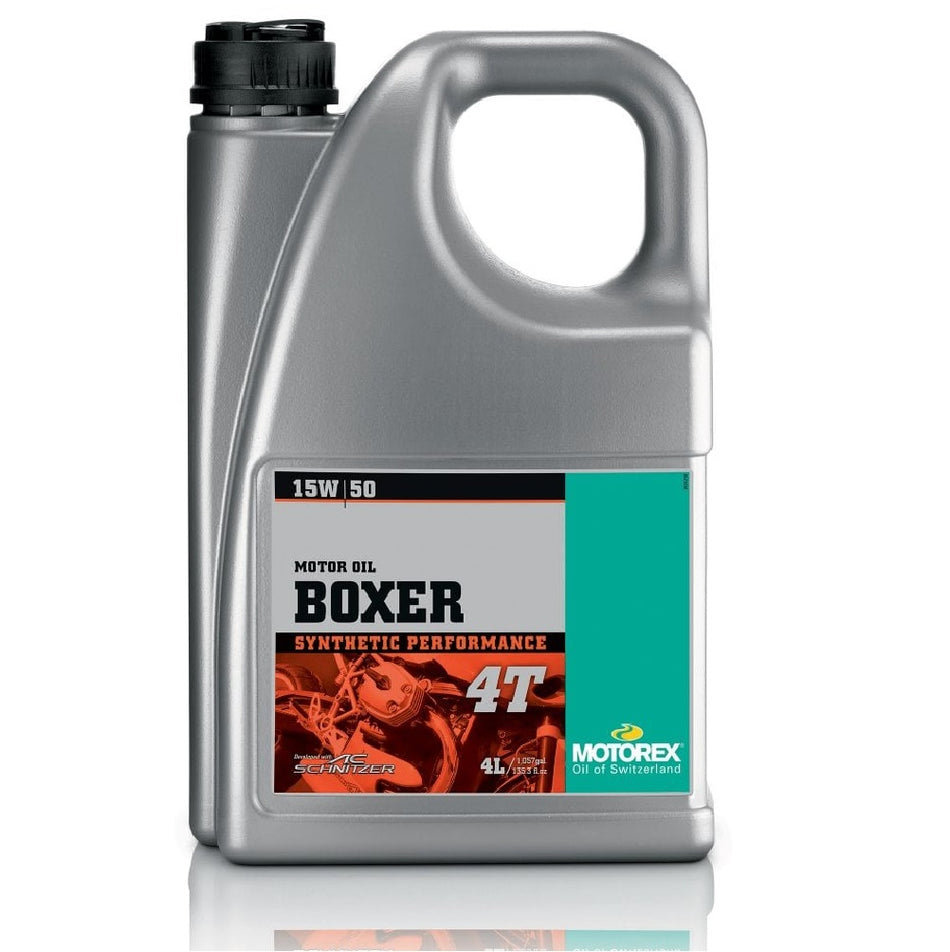 Motorex Boxer 4T Synthetic High Performance JASO MA2 15w/50 4L
