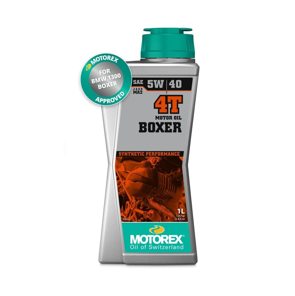 Motorex Boxer 4T Synthetic High Performance JASO MA2 5w/40 1L