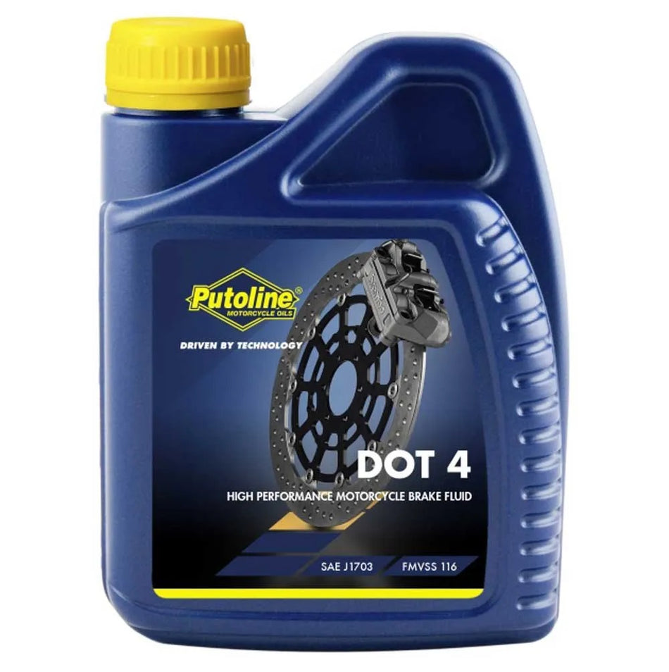 Putoline Brake Fluid Dot 4 Synthetic 500ml