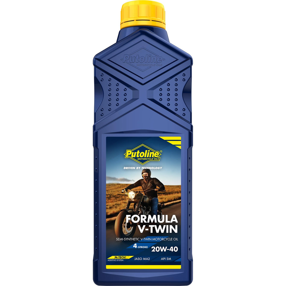 Putoline Formula V-Twin 20w40 Semi Synthetic Engine Oil 1 Litre