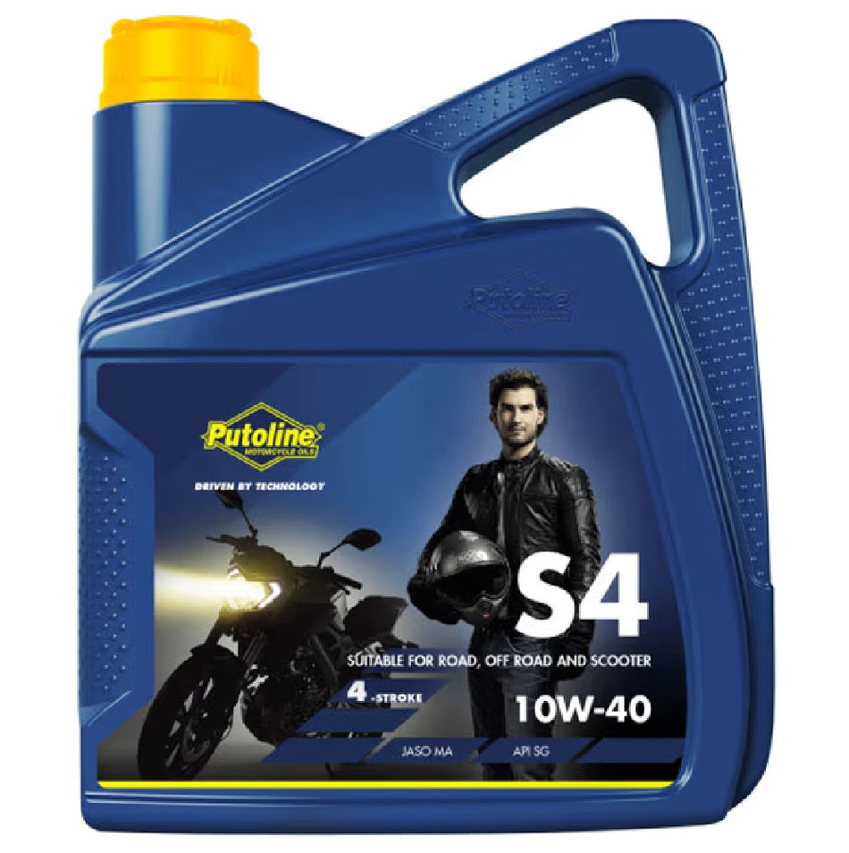 Putoline S4 10w40 Mineral Engine Oil 4 Litre