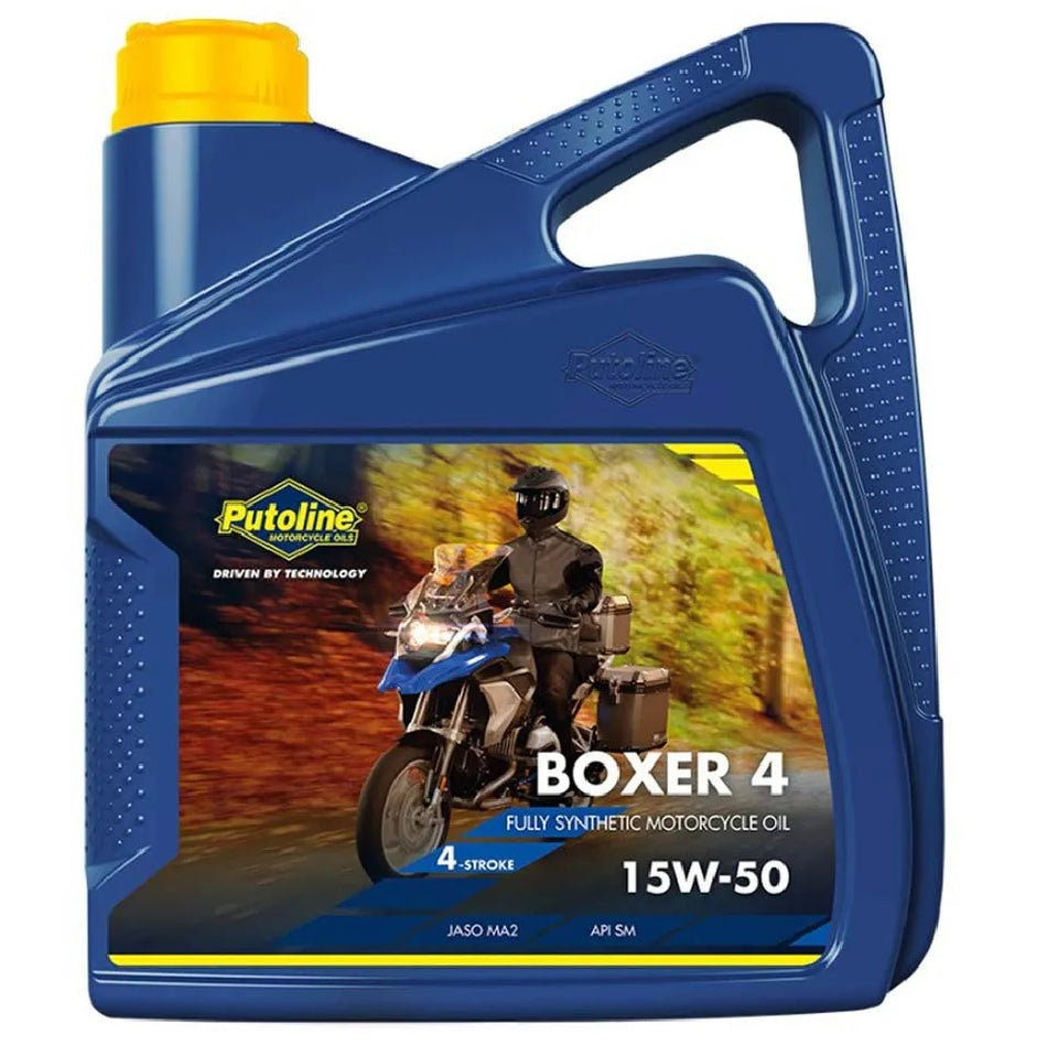 Putoline Boxer 4 15w50 Fully Synthetic Engine Oil 4 Litre