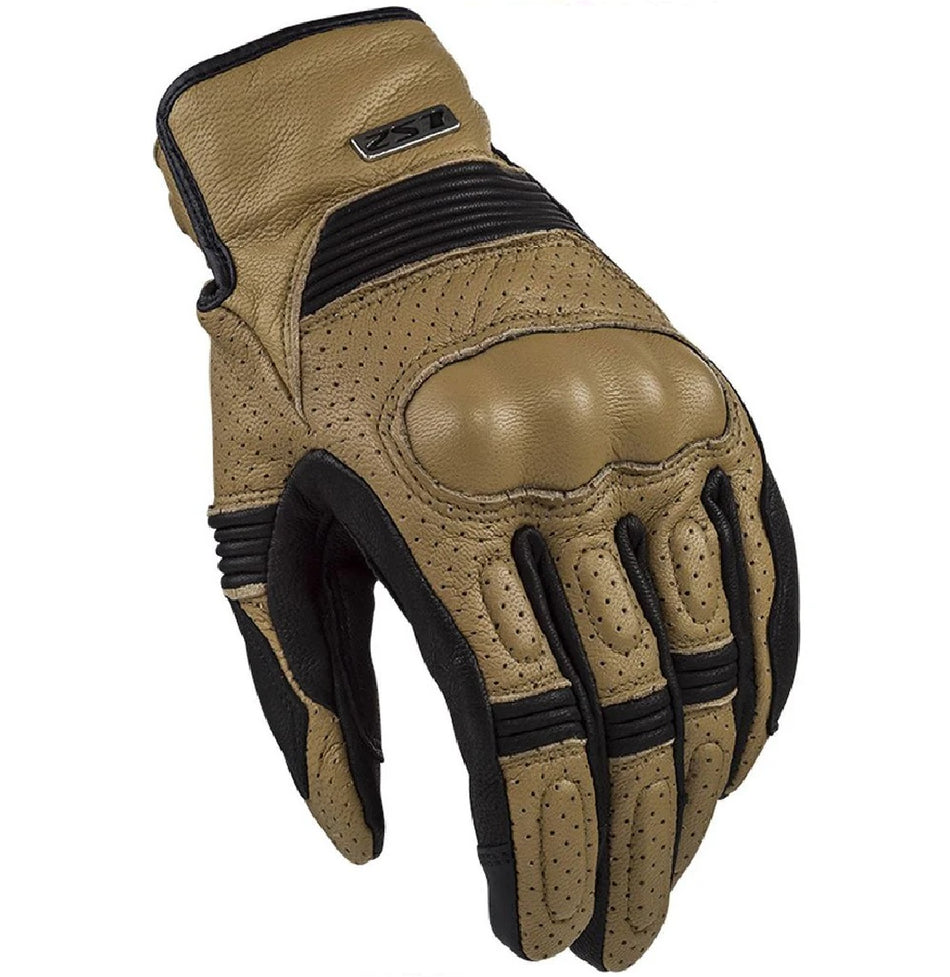 LS2 DUSTER MAN GLOVES BROWN BLACK