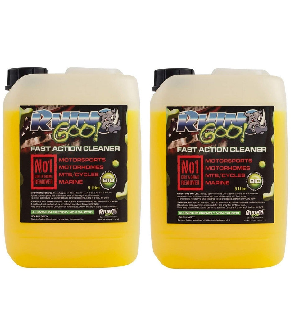 Rhino Goo Fast Action Cleaner - MX Enduro Bikes Cycles Motorcycle Bikes 2x5l 10L