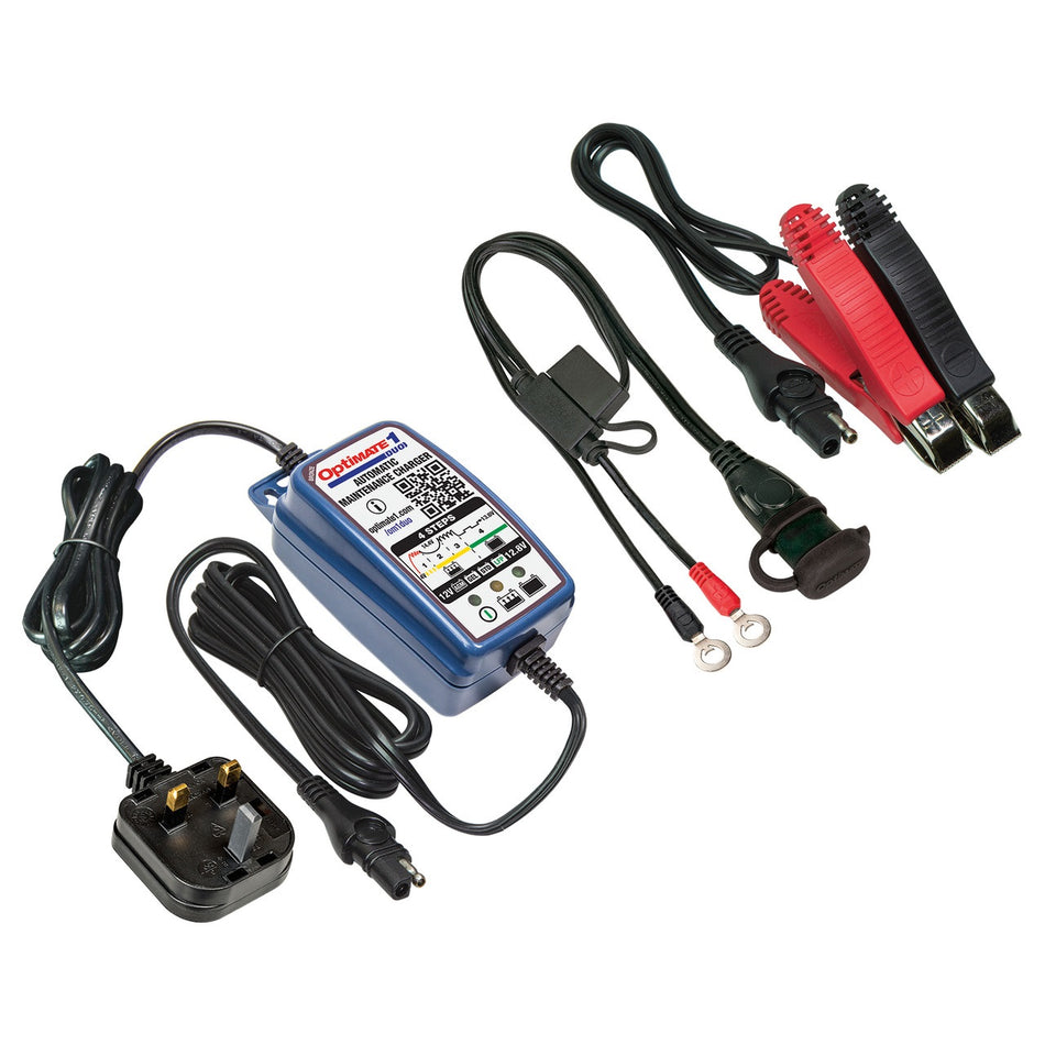 OptiMate 1 Duo Battery Charger Optimiser TM404-D