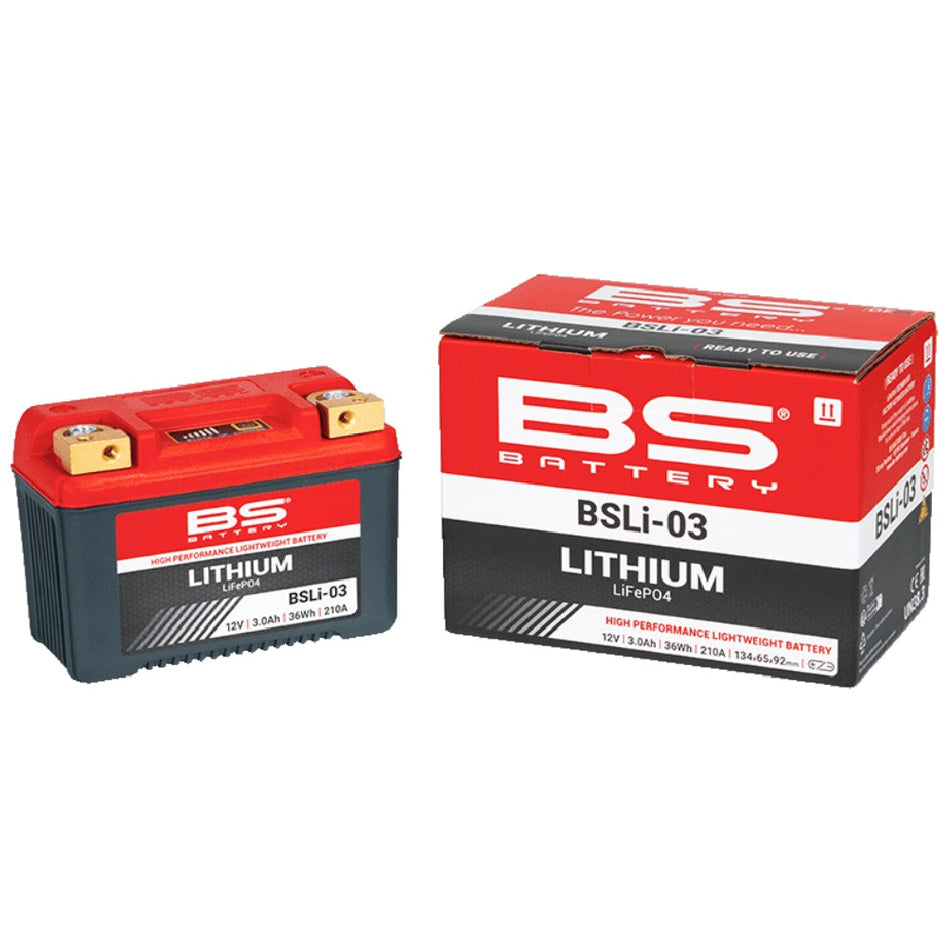 360103 BS Lithium Battery YTX7A-BS / YT7B-BS / YT9A-BS / YT9B-BS / YTX9-BS