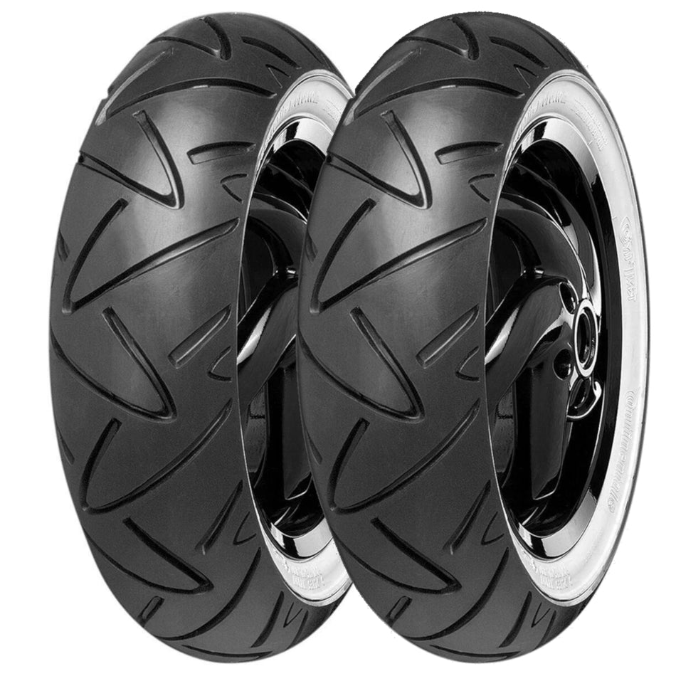 Continental ContiTwist WW 120/70 -12 58P TL & 120/70 -12 58P TL Tyre Pairs