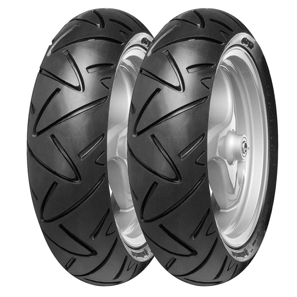 Continental ContiTwist 130/60 -13 53P TL & 140/60 -13 63S TL Tyre Pairs