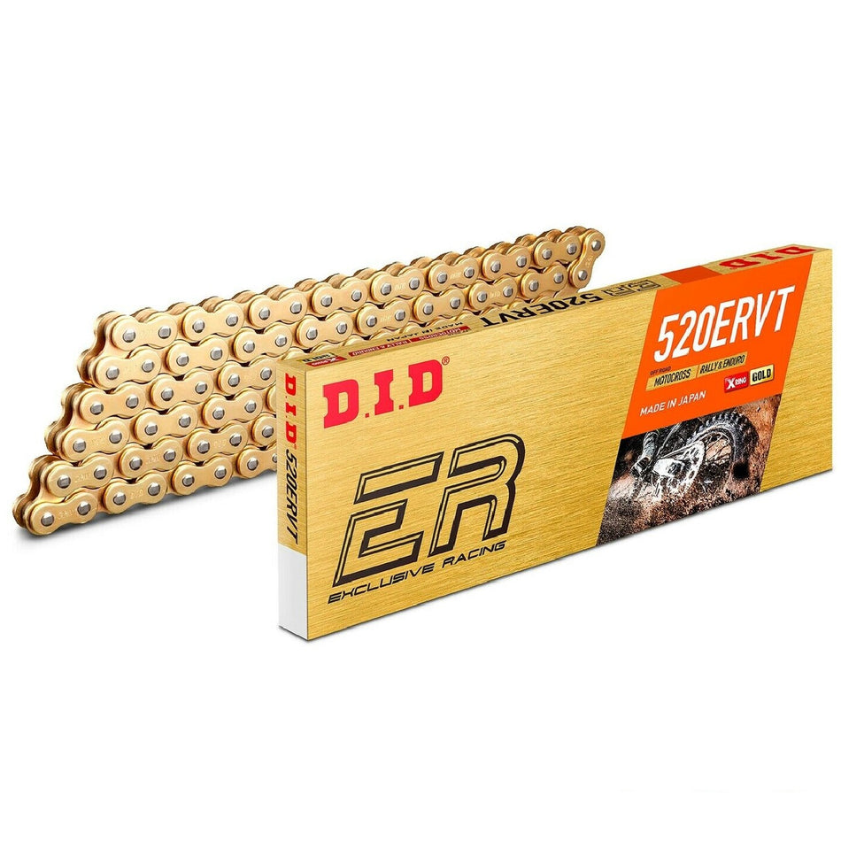 DID 520ERVT G&G x 120 (FJ) Gold Chain