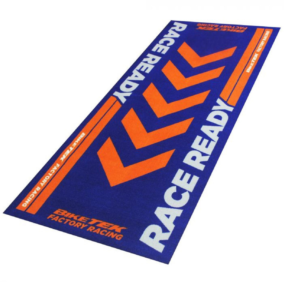 BikeTek Garage Mat Series 4 Orange 190 x 80cm