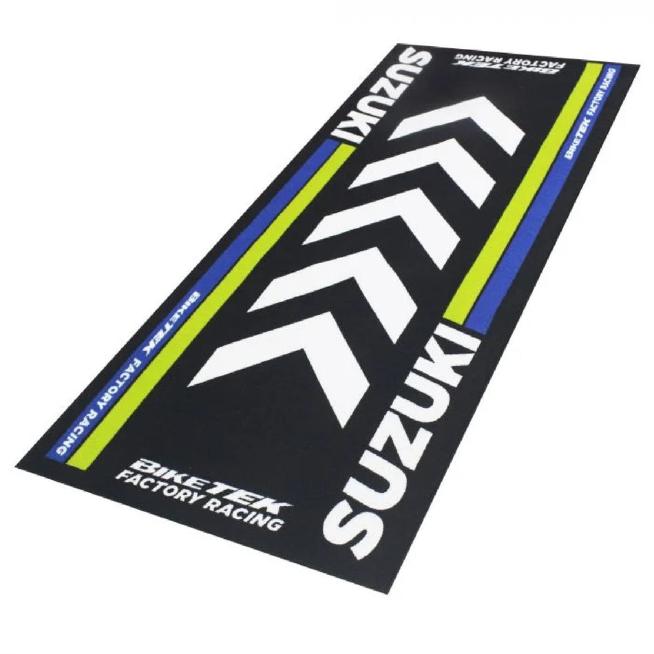 BikeTek Garage Mat Series 4 Suzuki 190 x 80cm