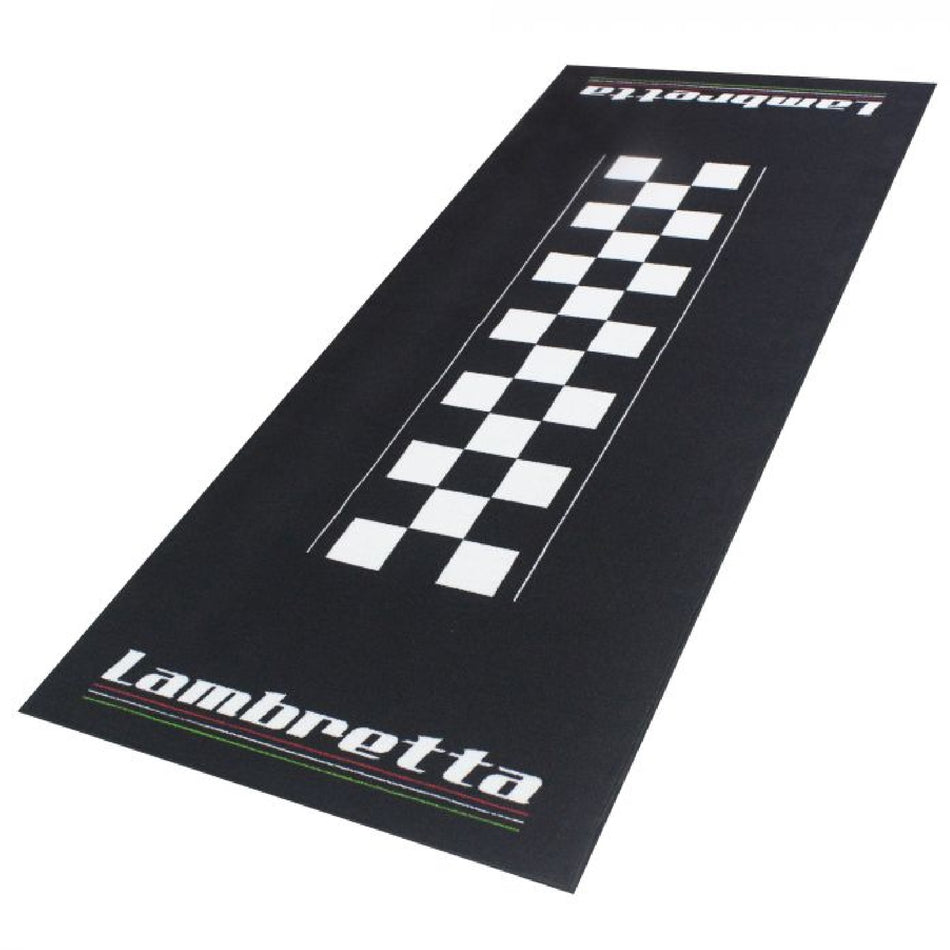 BikeTek Garage Mat Series 4 Lambretta 190 x 80cm