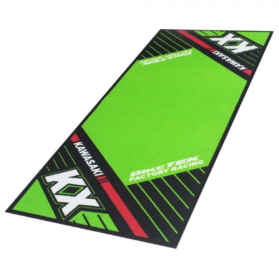 BIKETEK GARAGE MAT SERIES 6 KAWASAKI KX 190x80cm (1.52 M2)