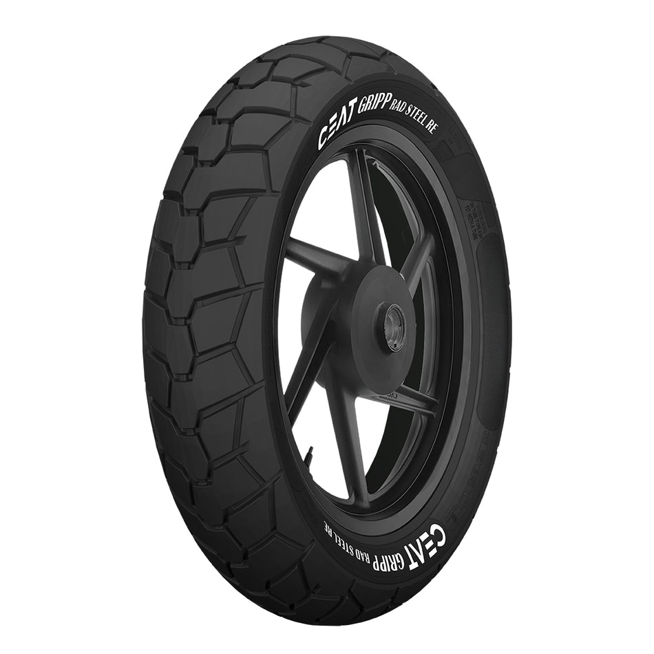 140/80 R17 69H TL Ceat Tyre GRIPP STEEL Tubeless