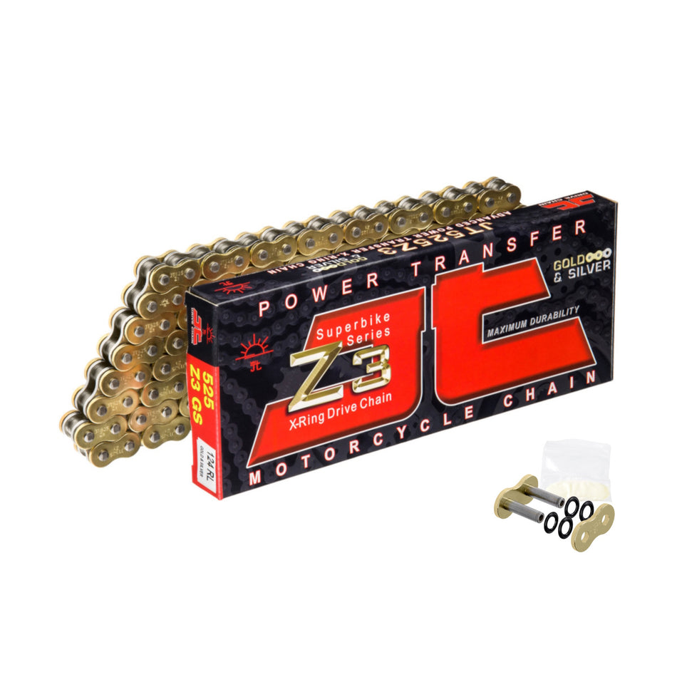 JT Chain 525 Z3 Gold & Silver 525x108
