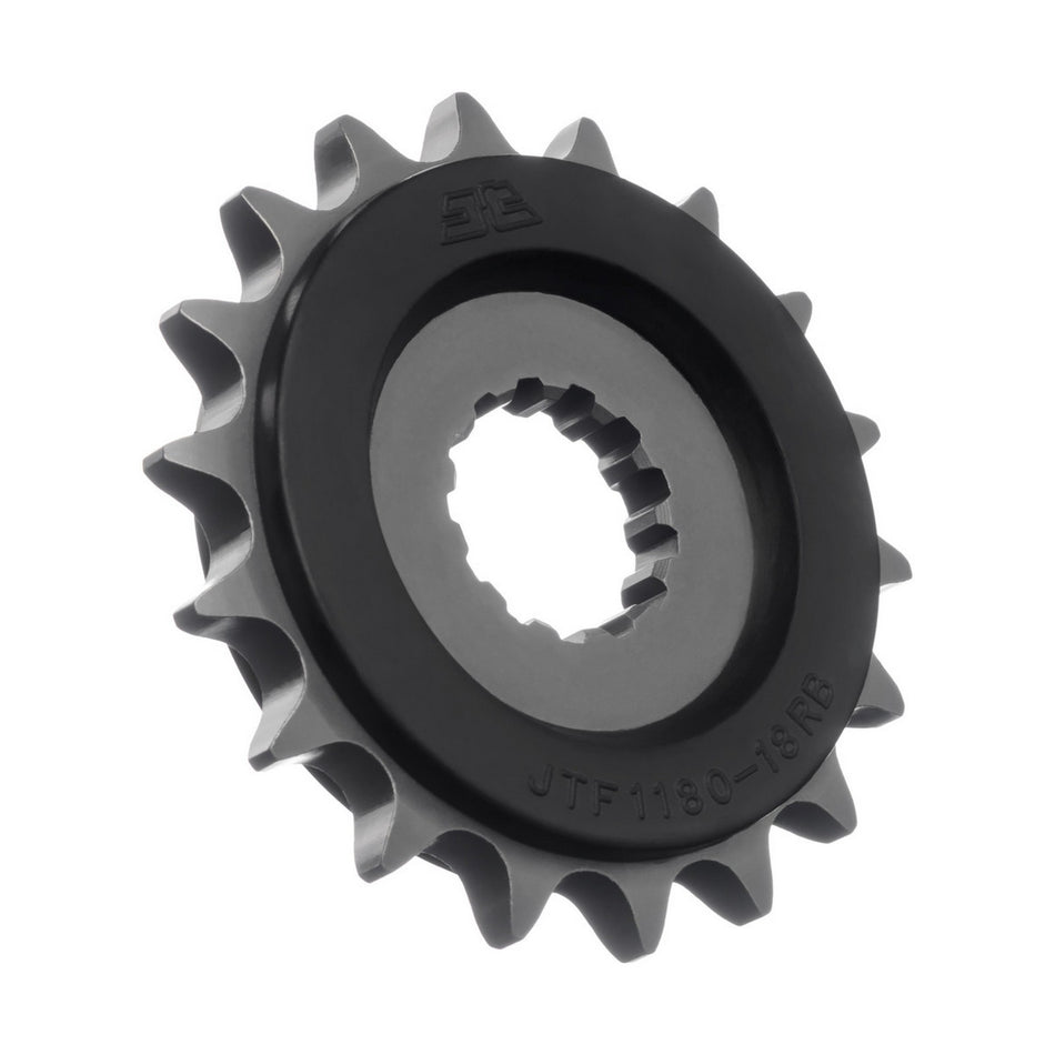 JTF1180.18RB Front Sprocket RB - OEM Rubber Cushioned