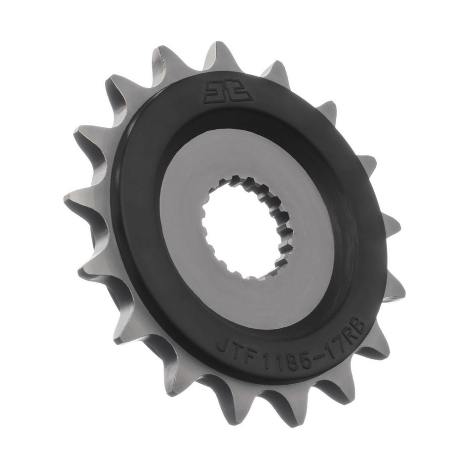 JTF1185.17RB Front Sprocket RB - OEM Rubber Cushioned