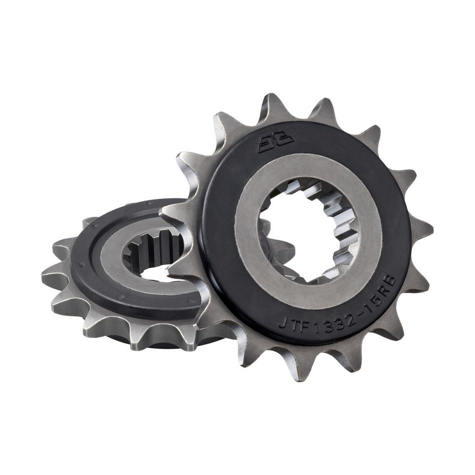 JTF1332.15RB Front Sprocket RB - OEM Rubber Cushioned