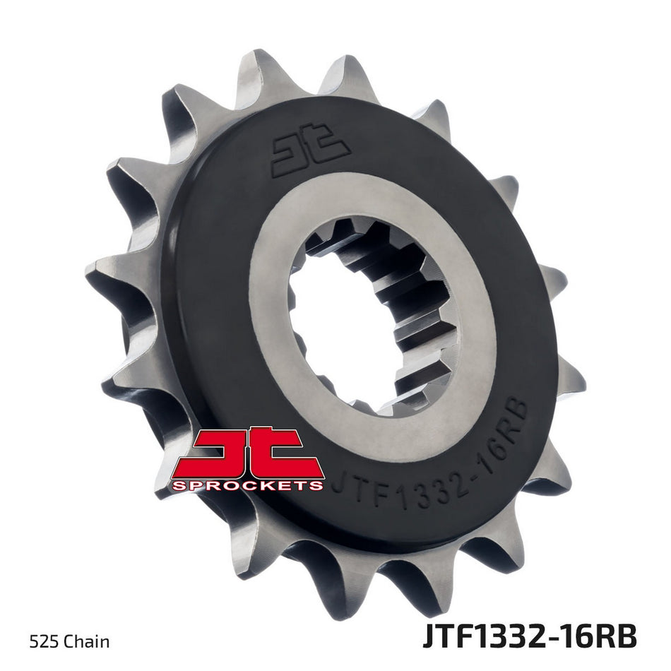 JTF1332.16RB Front Sprocket RB - OEM Rubber Cushioned