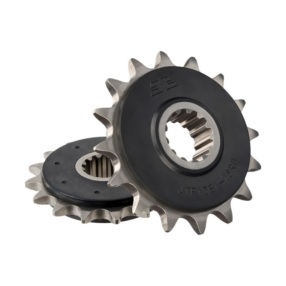 JTF1381.16RB Front Sprocket RB - OEM Rubber Cushioned