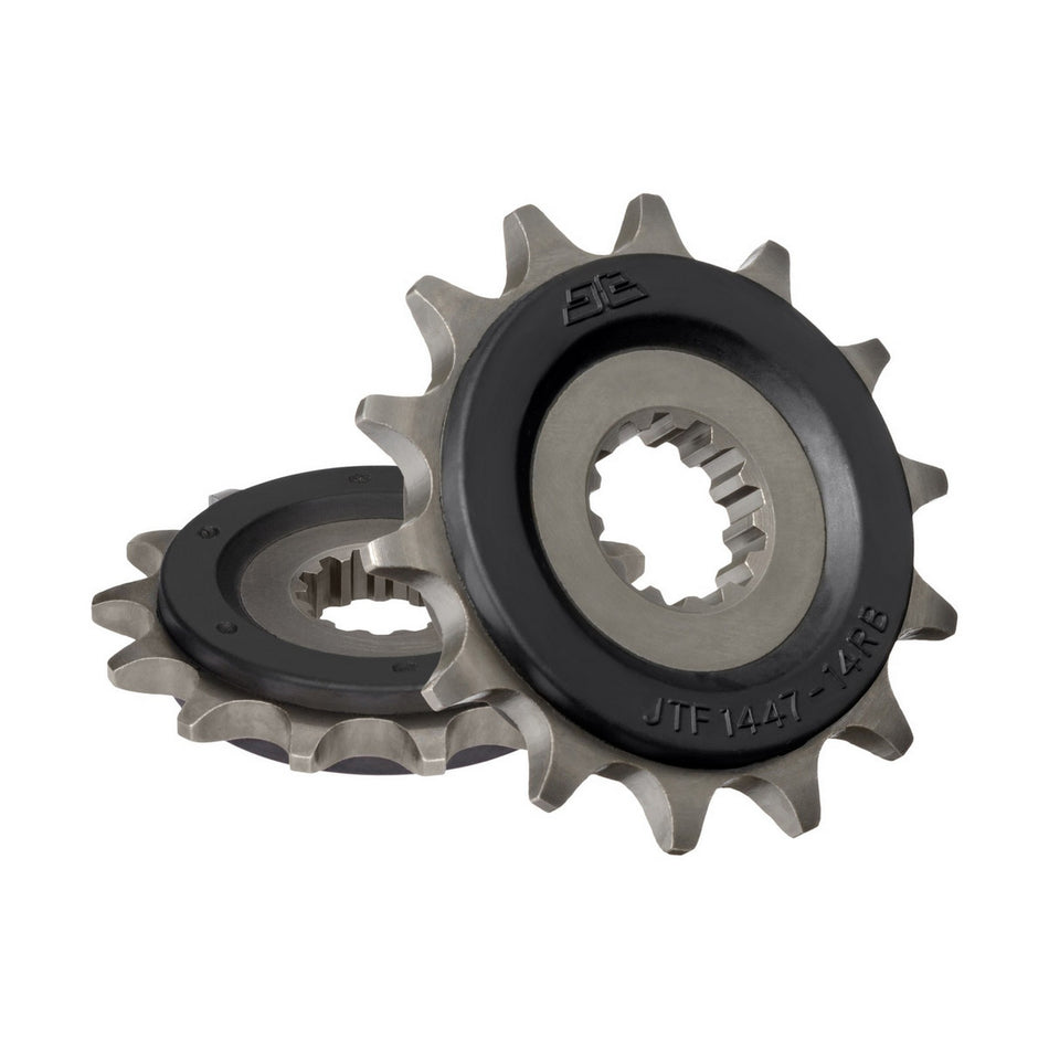 JTF1447.14RB Front Sprocket RB - OEM Rubber Cushioned