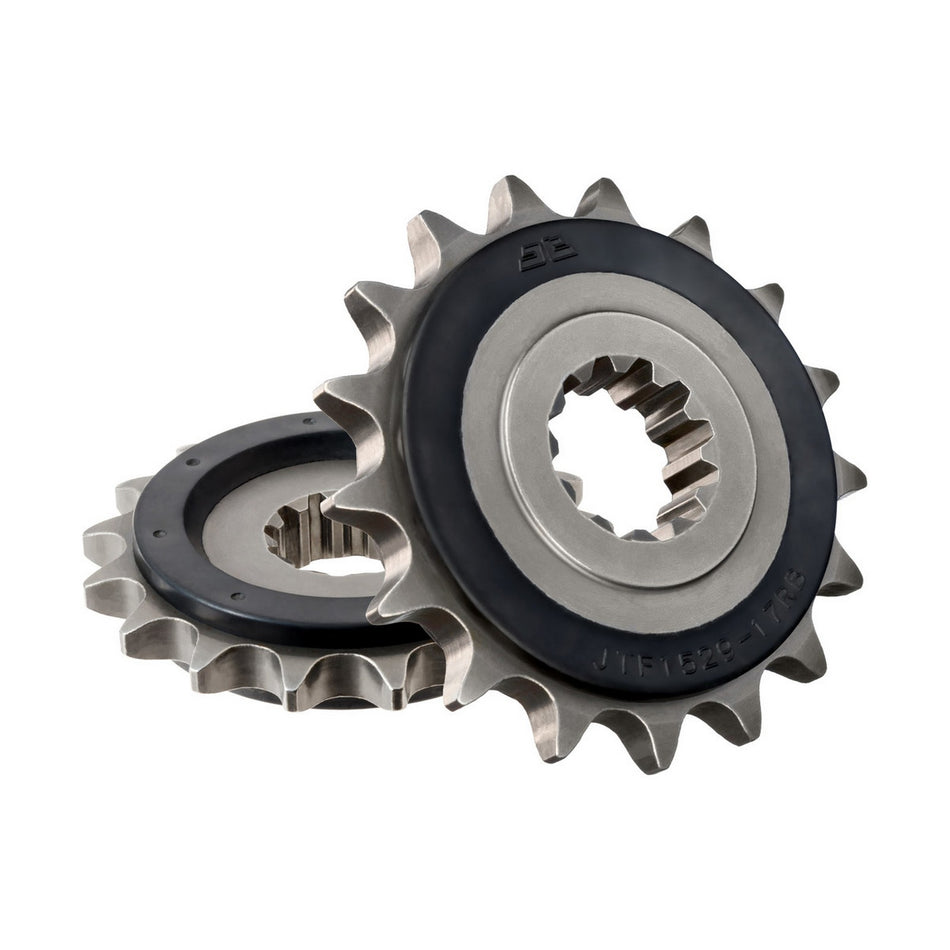 JTF1529.17RB Front Sprocket RB - OEM Rubber Cushioned