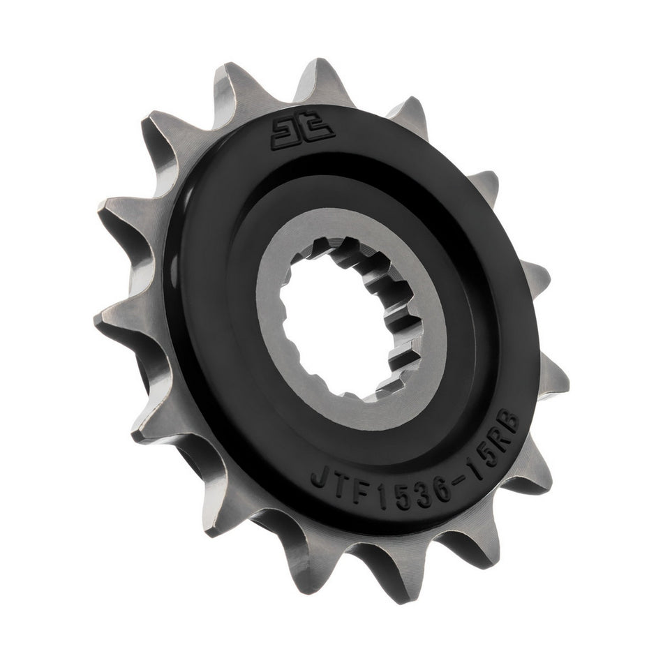 JTF1536.15RB Front Sprocket RB - OEM Rubber Cushioned