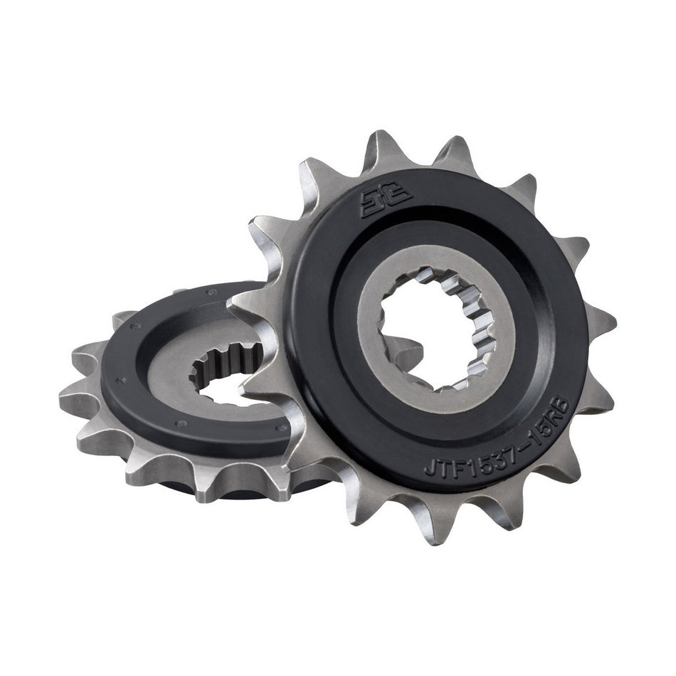 JTF1537.15RB Front Sprocket RB - OEM Rubber Cushioned