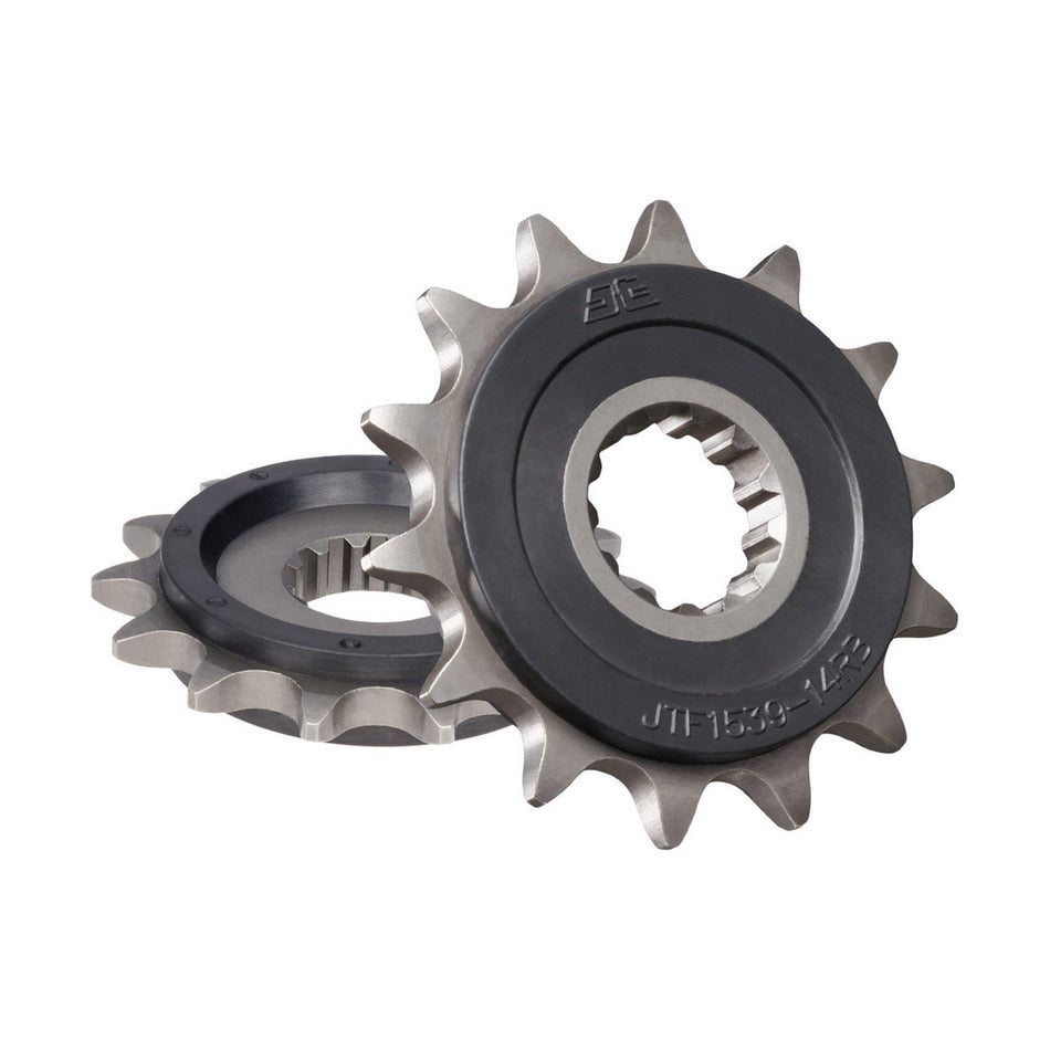 JTF1539.14RB Front Sprocket RB - OEM Rubber Cushioned