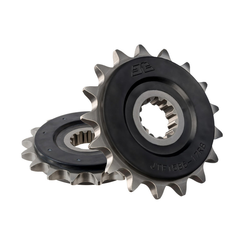 JTF1586.17RB Front Sprocket RB - OEM Rubber Cushioned