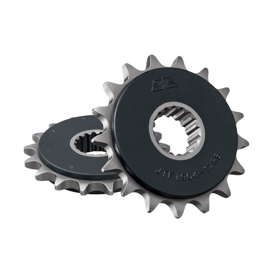 JTF1904.17RB Front Sprocket RB - OEM Rubber Cushioned