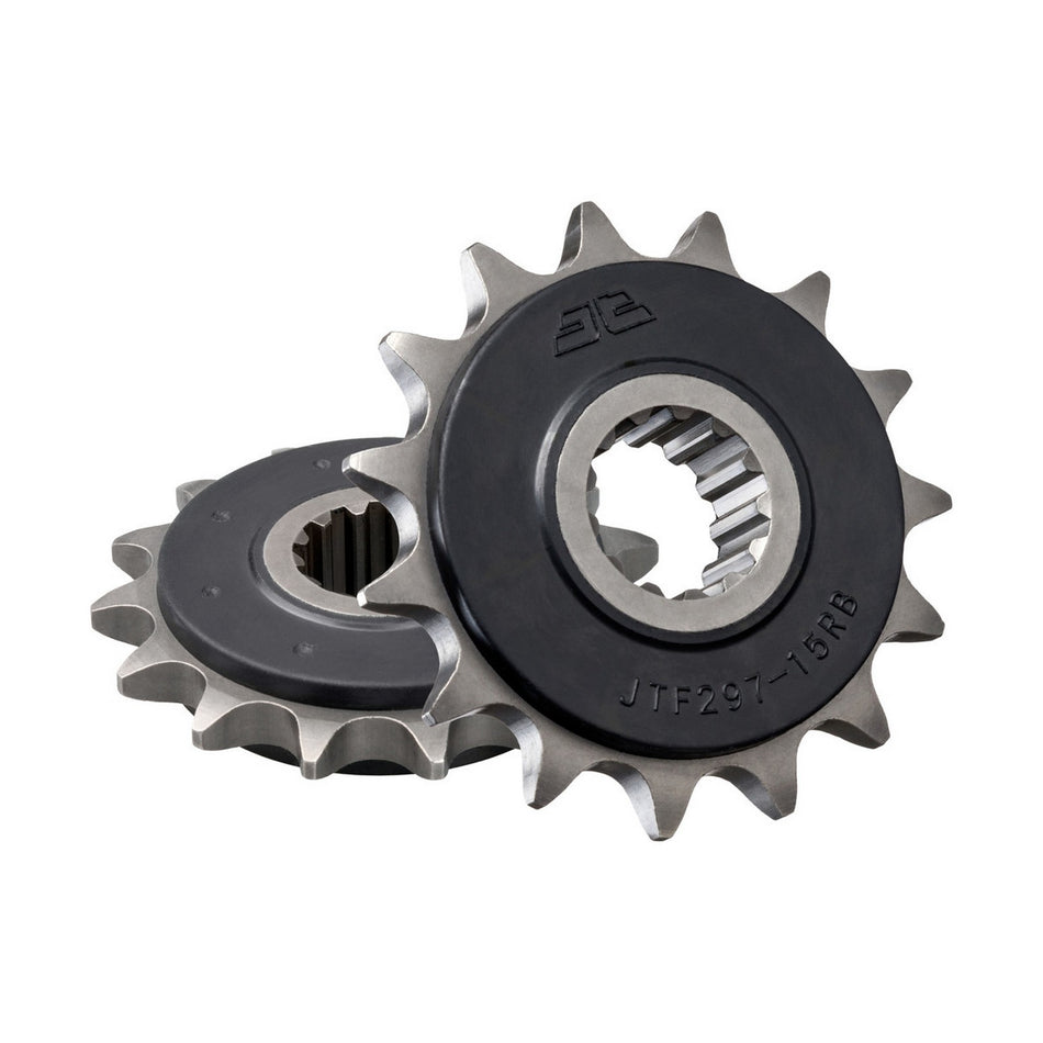 JTF297.15RB Front Sprocket RB - OEM Rubber Cushioned