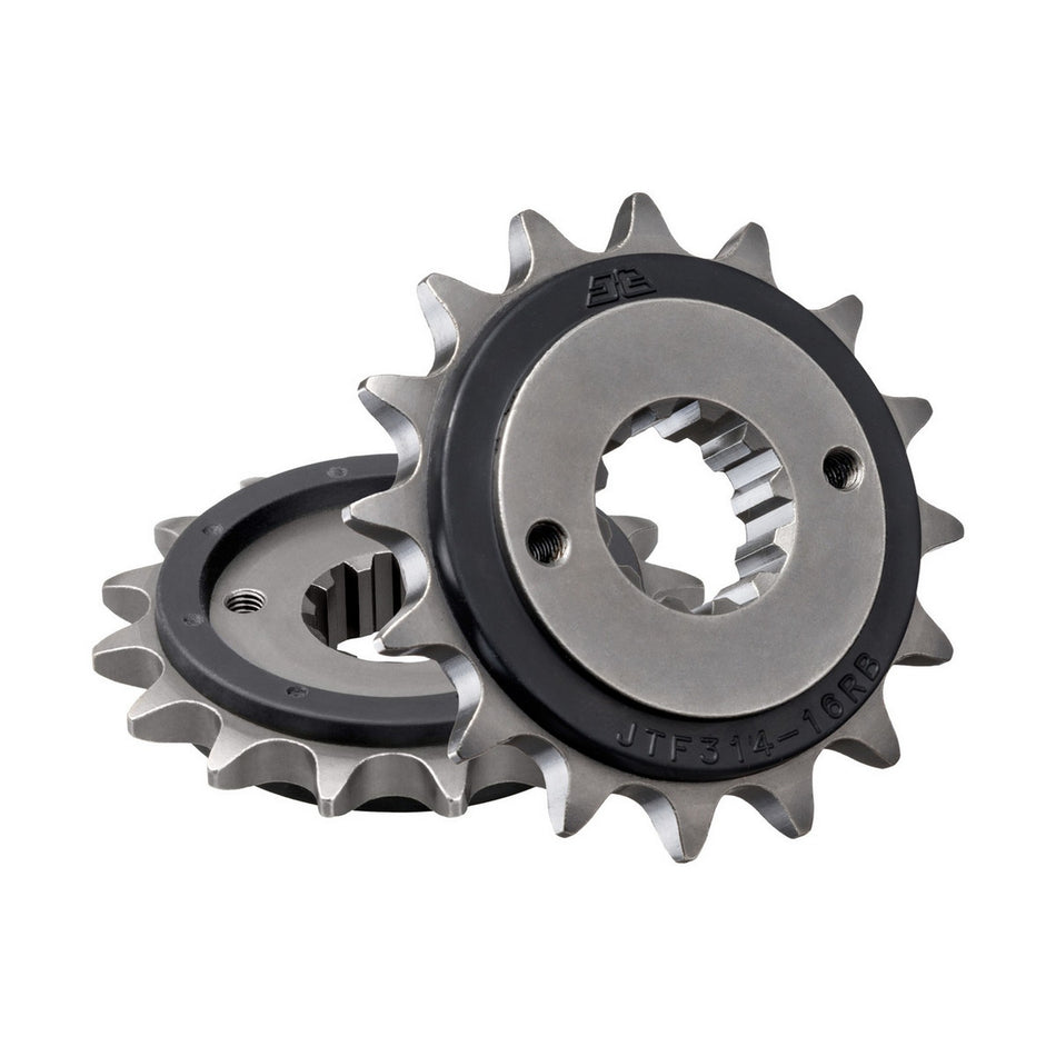JTF314.16RB Front Sprocket RB - OEM Rubber Cushioned