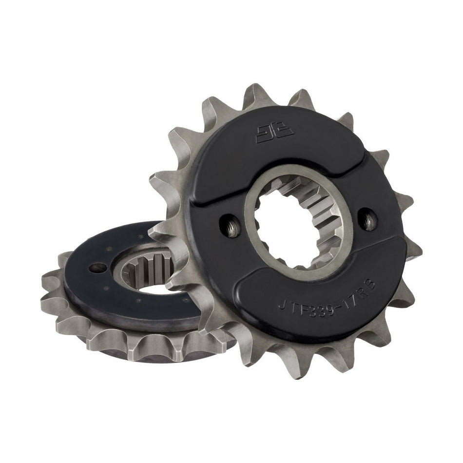JTF339.17RB Front Sprocket RB - OEM Rubber Cushioned