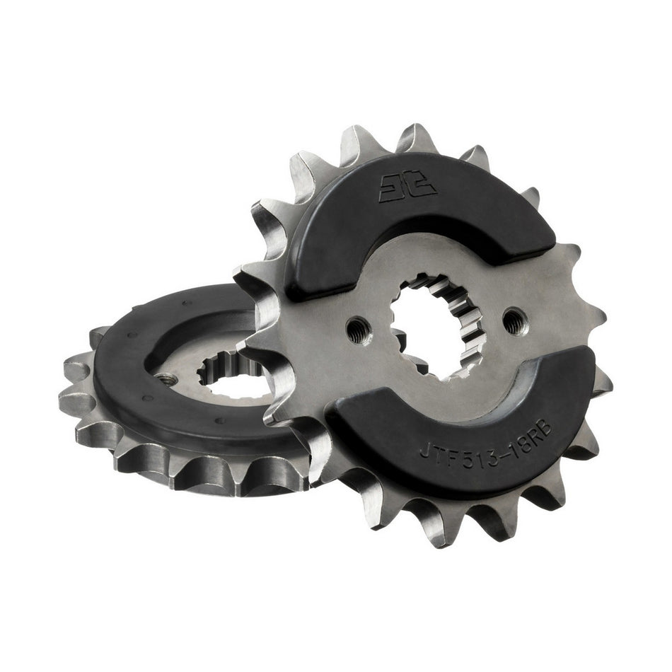 JTF513.18RB Front Sprocket RB - OEM Rubber Cushioned
