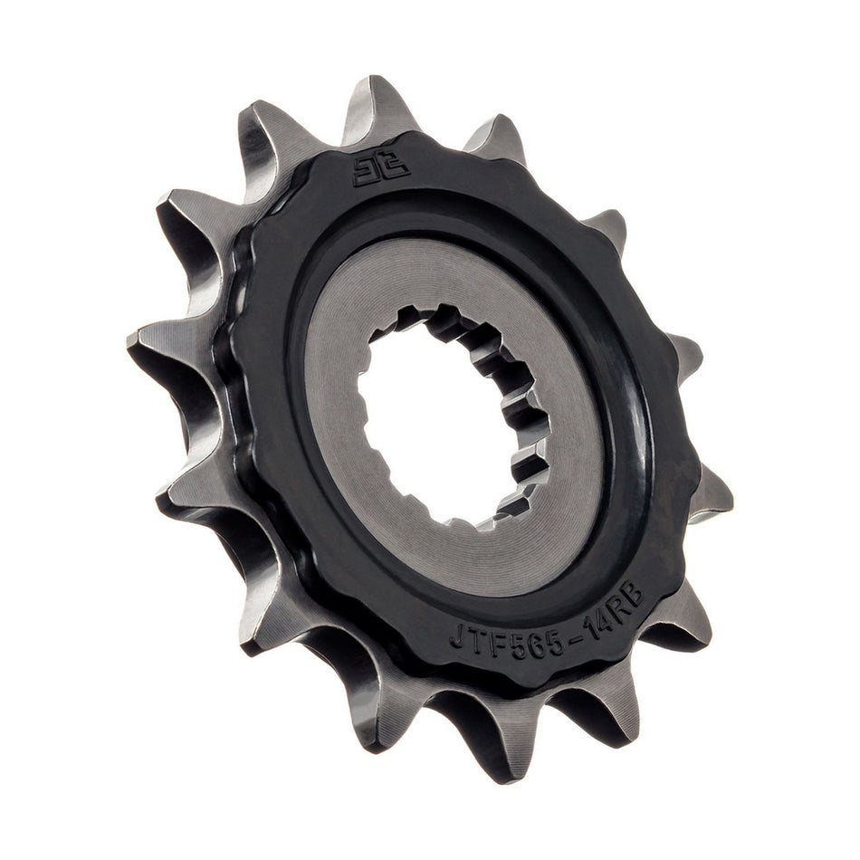 JTF565.14RB Front Sprocket RB - OEM Rubber Cushioned