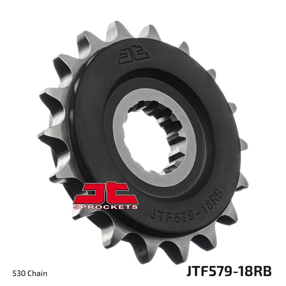JTF579.18RB Front Sprocket RB - OEM Rubber Cushioned